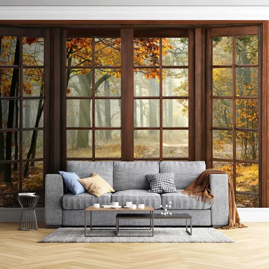 Murales de pared Fuera de la ventana otoño u02605 murales de pared Fuera de la ventana otoño u02605