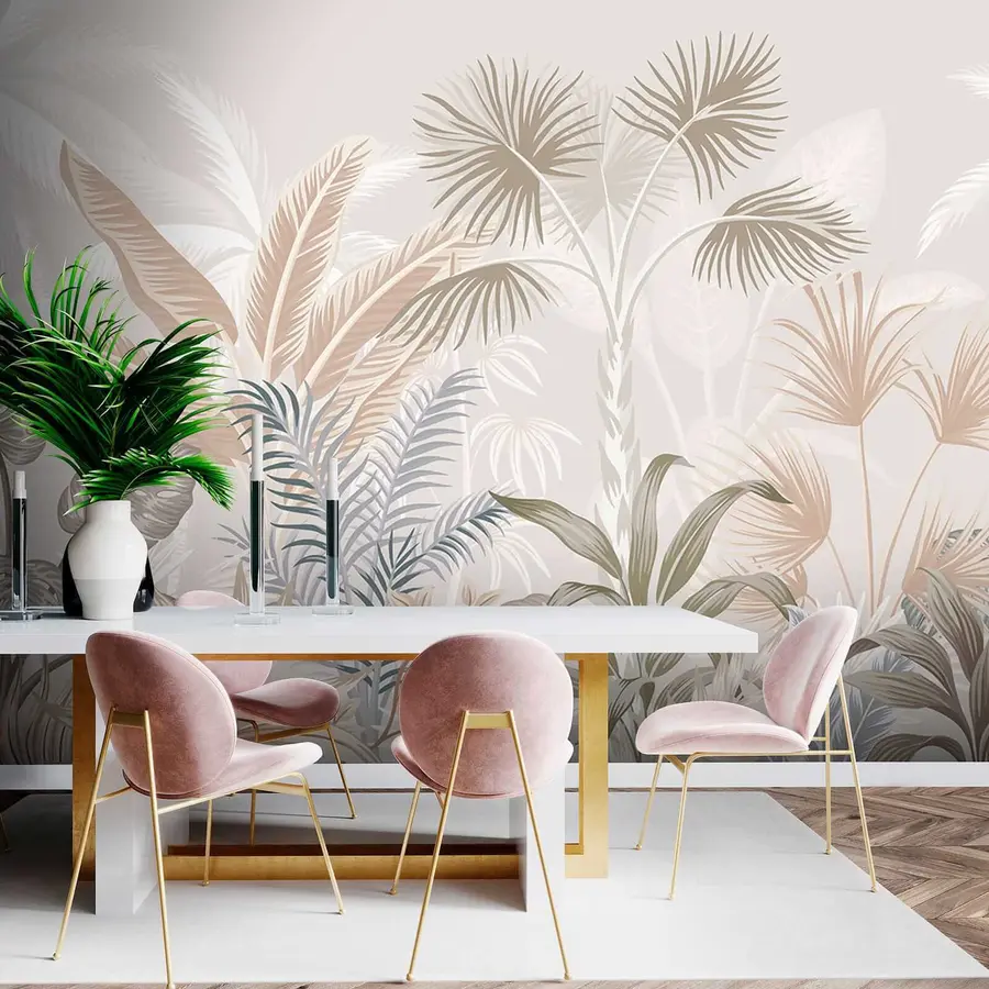 murales de pared Palmeras del paraiso u06685