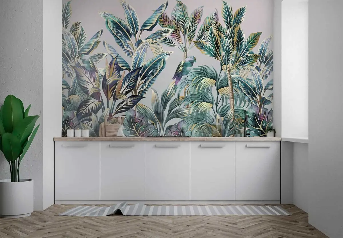 Murales de pared Trópicos verdes u09335 murales de pared Trópicos verdes u09335