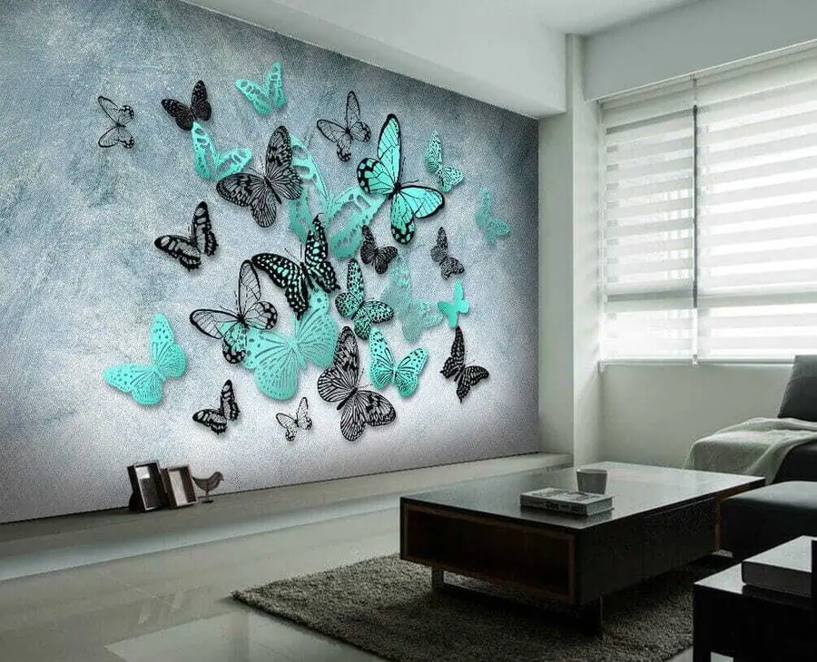 Murales de pared Mariposas en la pared u20870 murales de pared Mariposas en la pared u20870