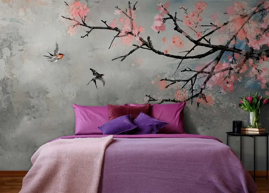 murales de pared Rama floreciente u21853