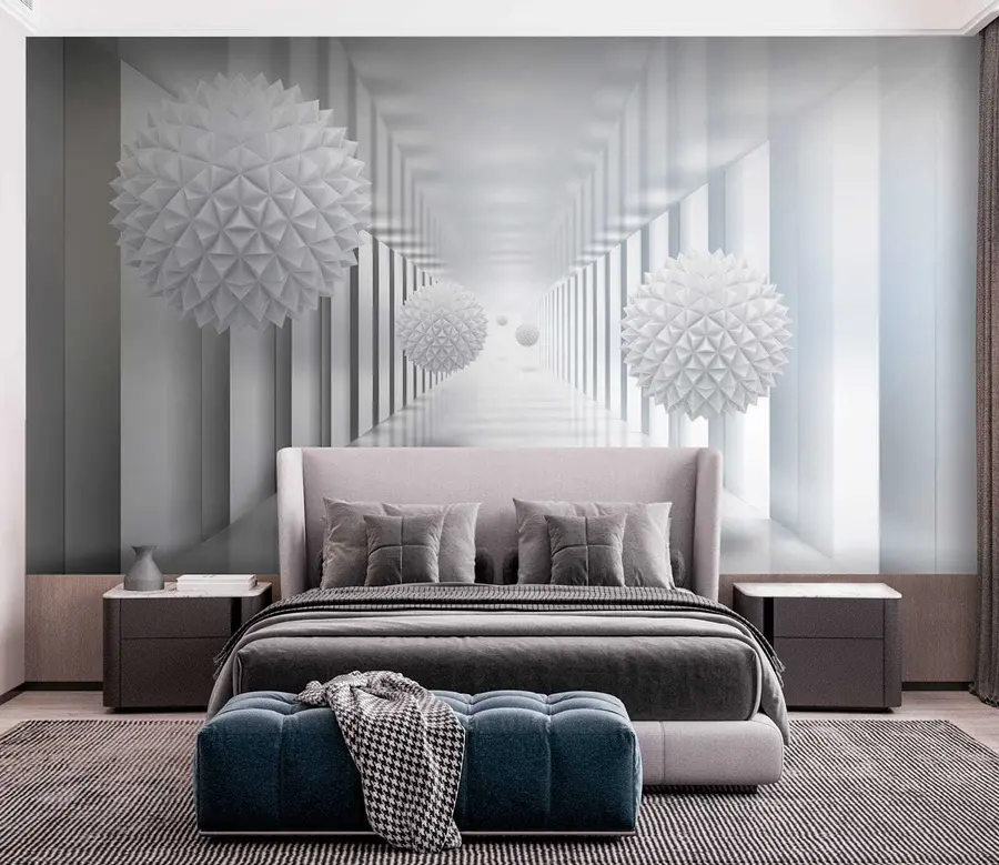 murales de pared Bolas en el tunel u24571