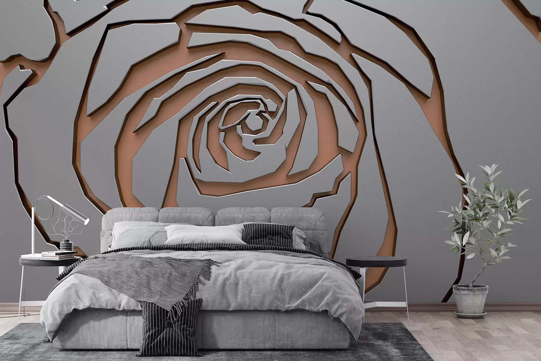 murales de pared Flor, planta y pétalo u25163