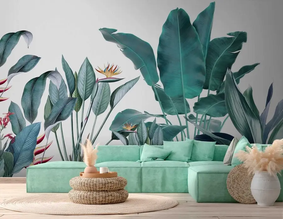 murales de pared Plantas tropicales u29493