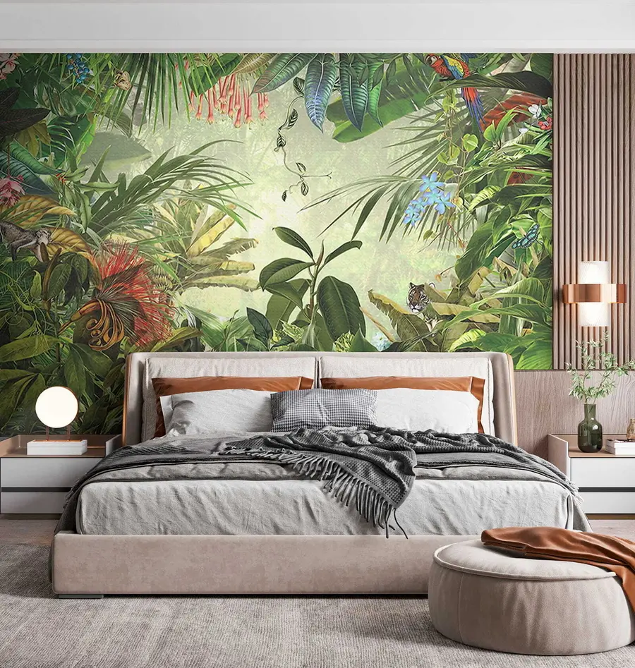 murales de pared Hojas tropicales u29981