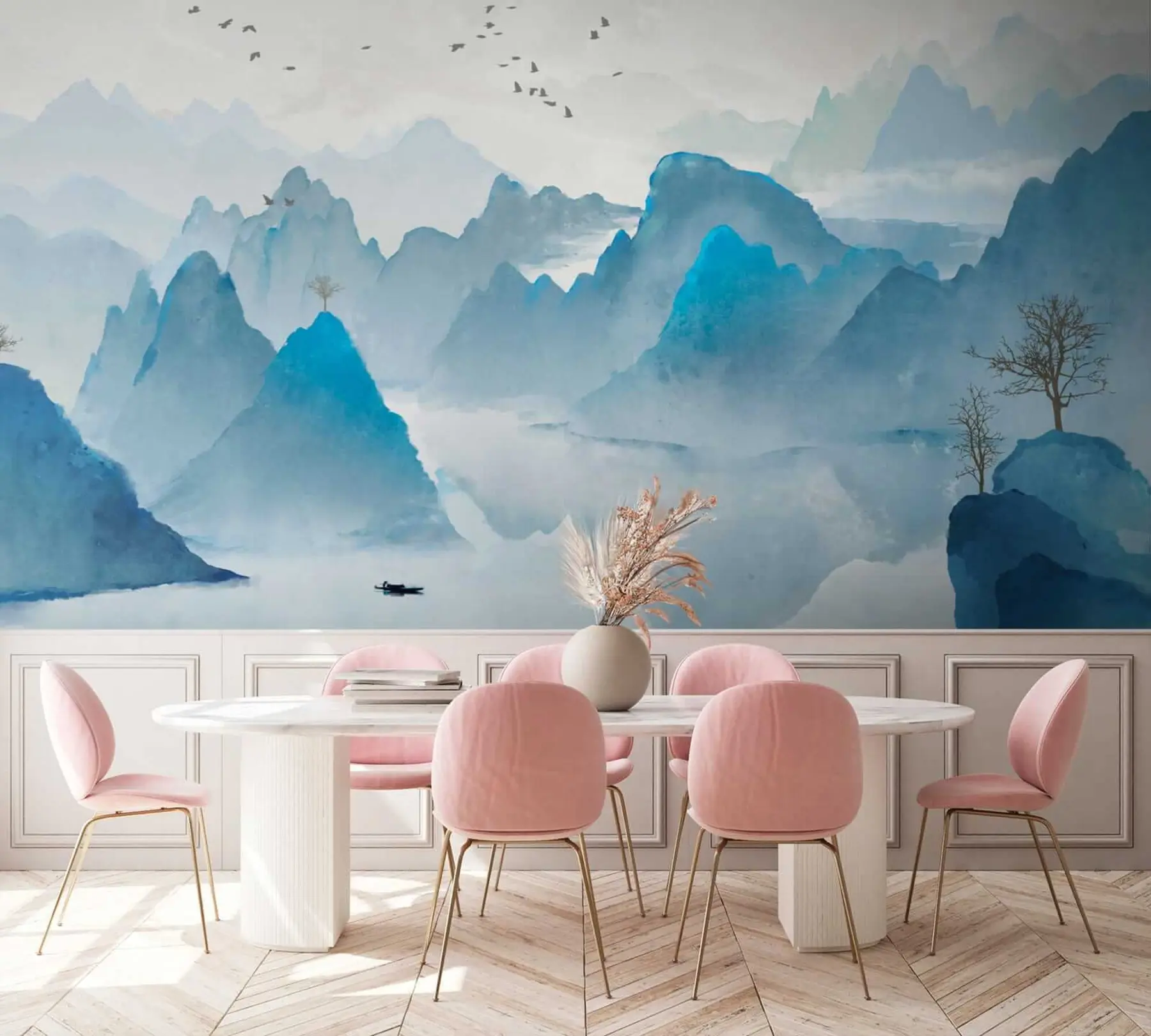 Murales de pared Montañas Azules u32523 murales de pared Montañas Azules u32523