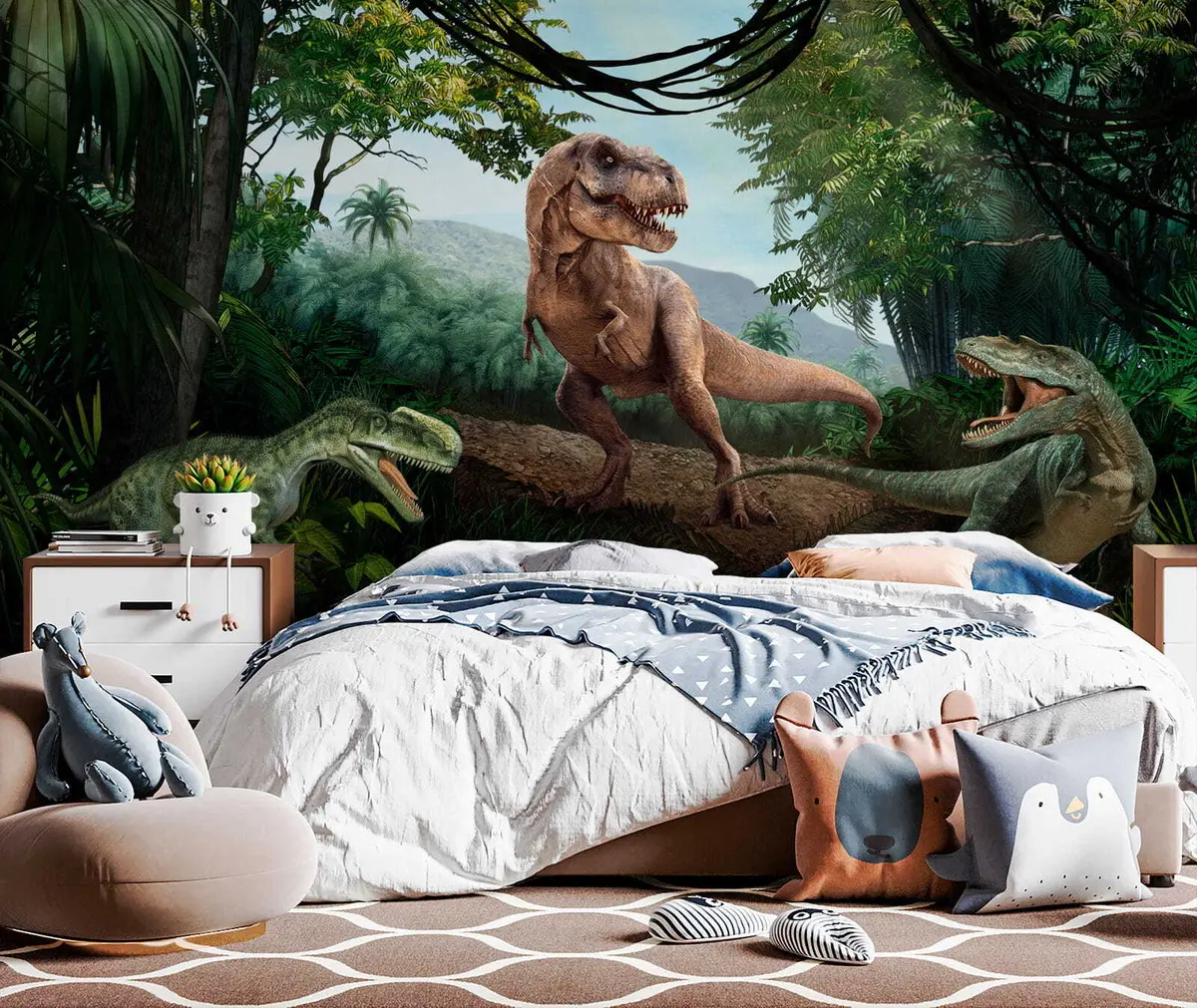 murales de pared Dinosaurios u36756