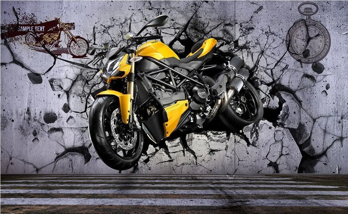 murales de pared Moto u37780