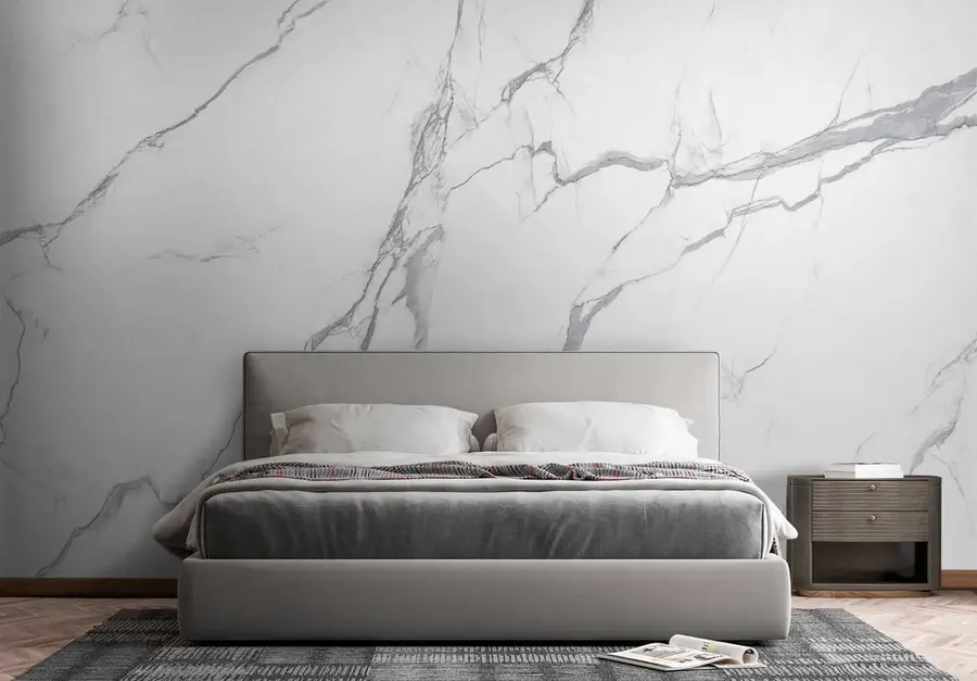 murales de pared Mármol blanco u42049