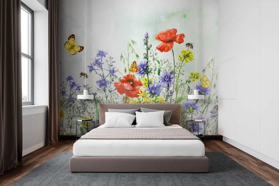 murales de pared Ramo de verano u43104