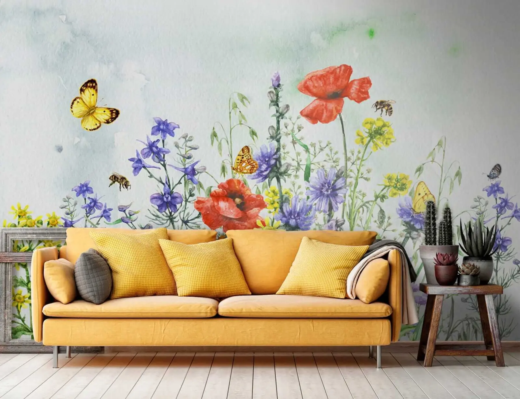 murales de pared Ramo de verano u43104