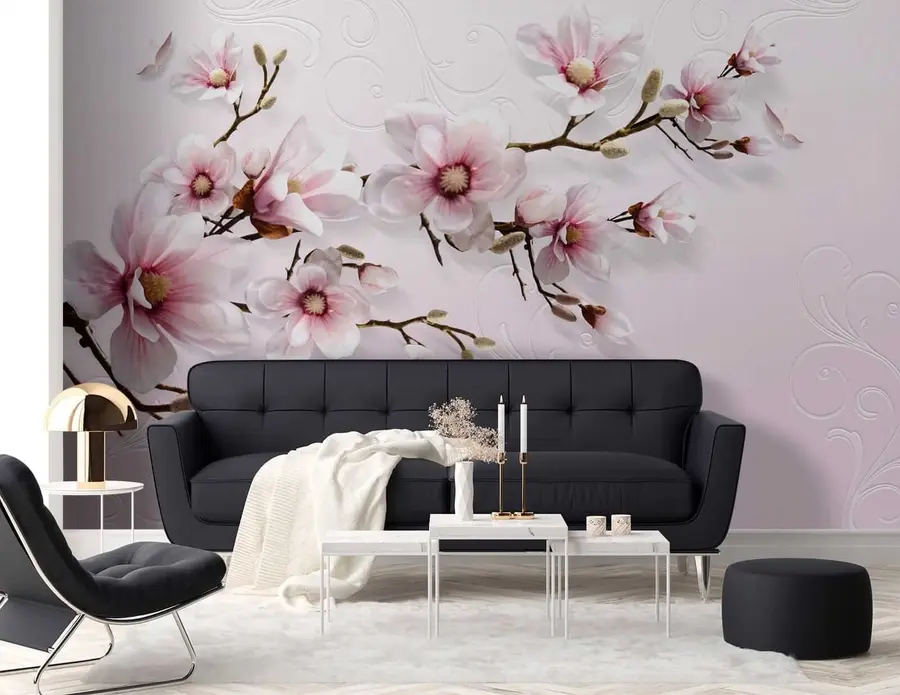Murales de pared árbol floreciente u47486 murales de pared árbol floreciente u47486