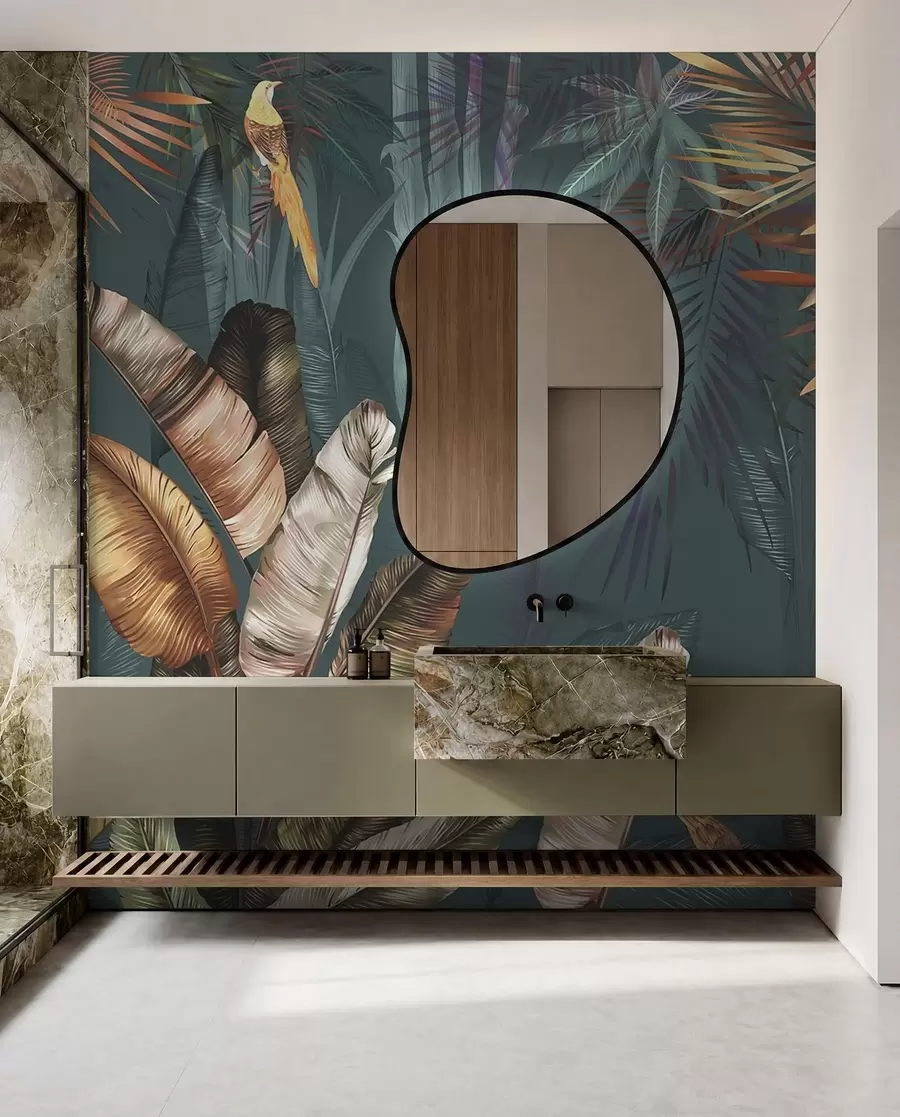 murales de pared Selva tropical brillante u50468