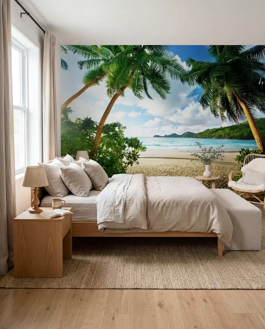 murales de pared Descansa bajo las palmeras u53753