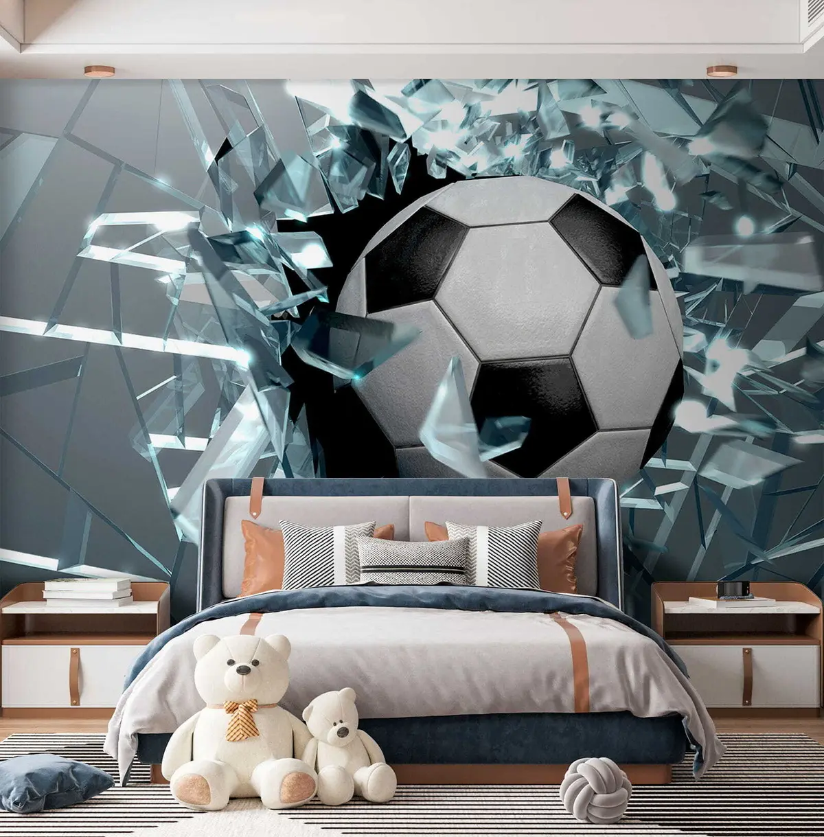 murales de pared Balón a través del cristal u64581