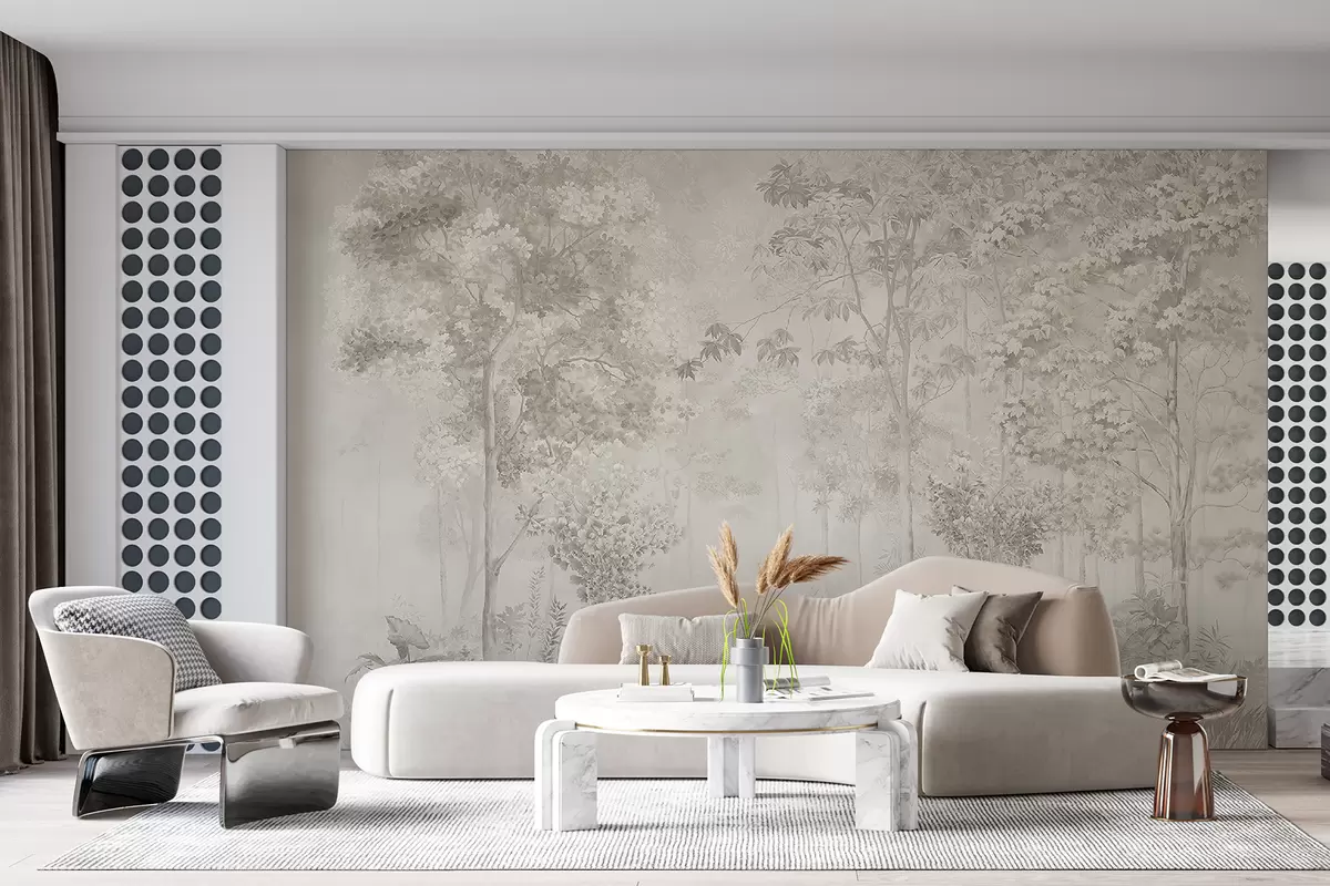 murales de pared Bosque encantador u78448