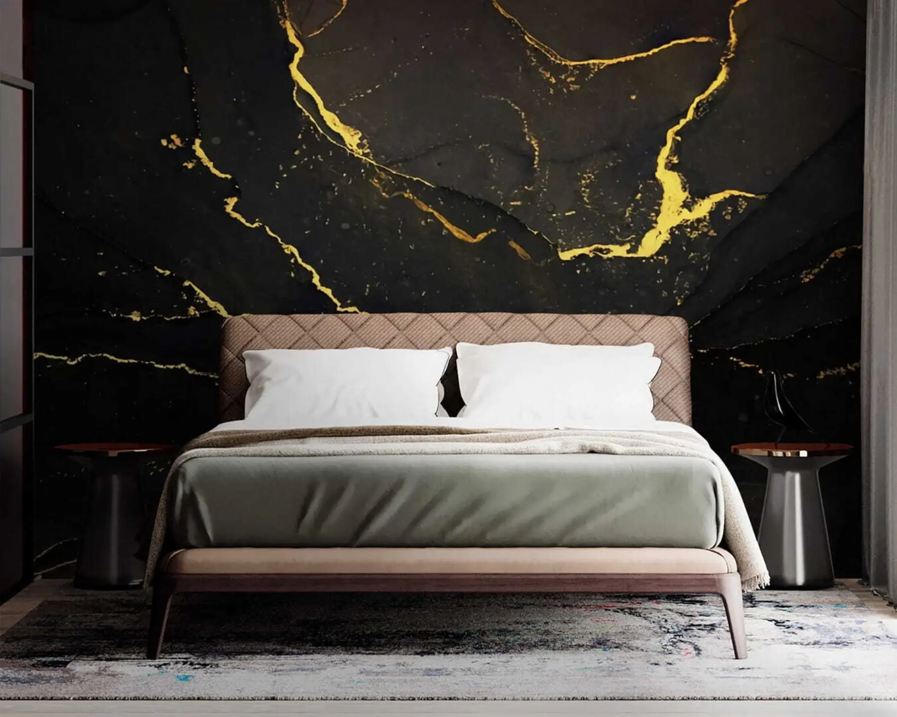 murales de pared Mármol cósmico u71172
