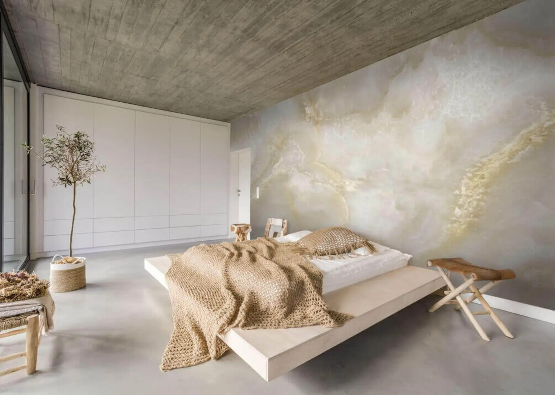 murales de pared Mármol beige u20722