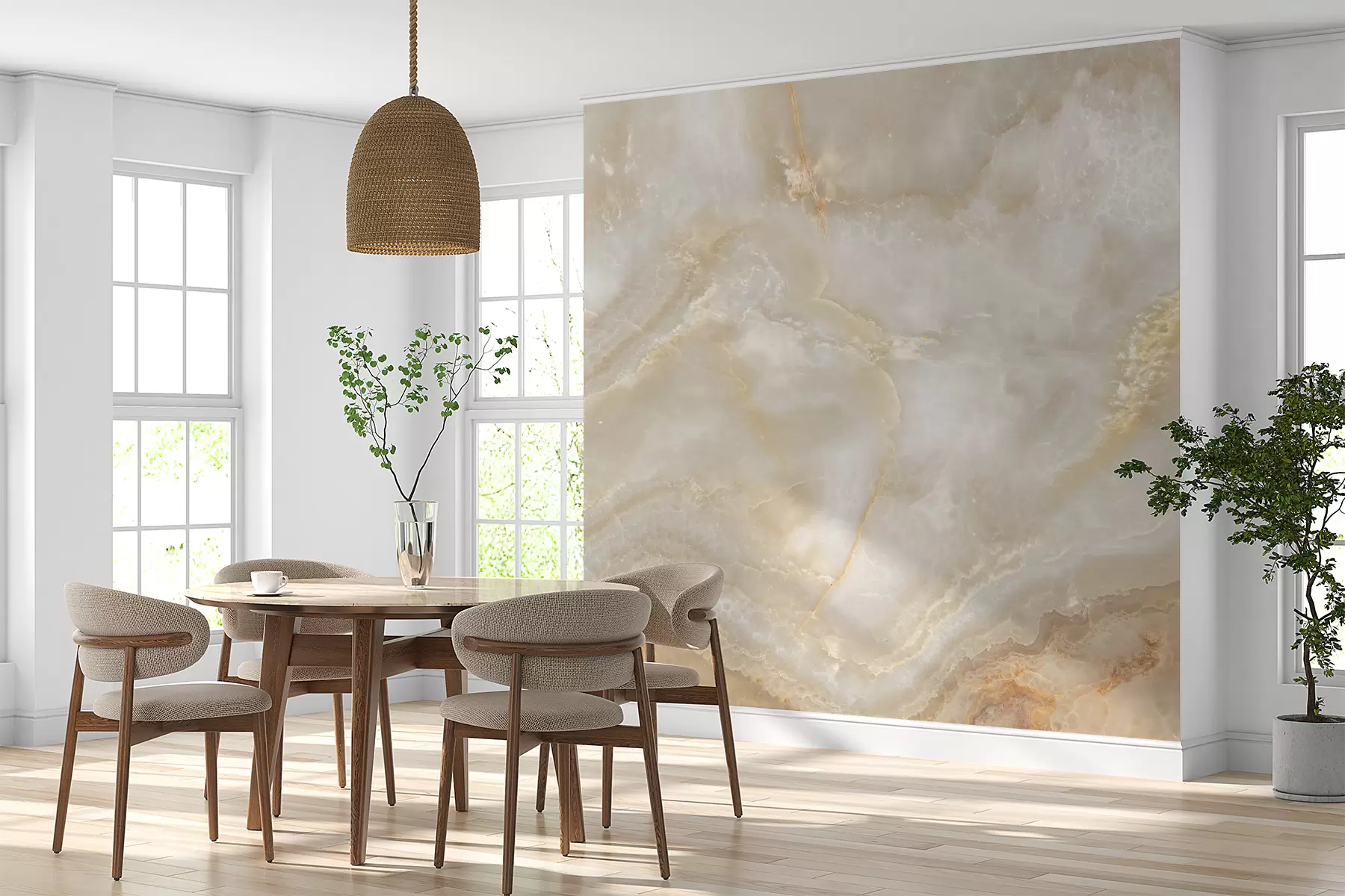 murales de pared Mármol beige u20722