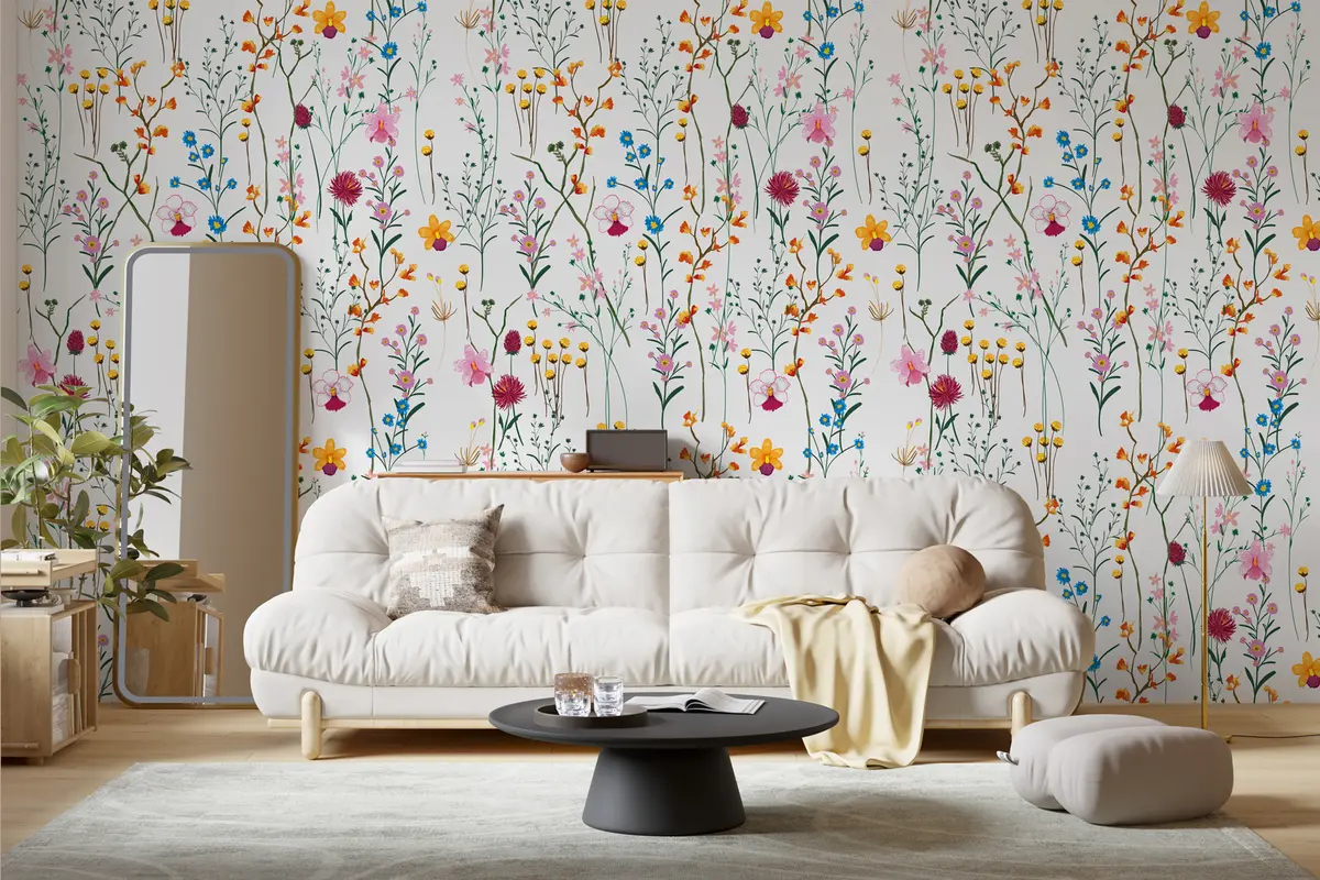 murales de pared Motivo floral w00049