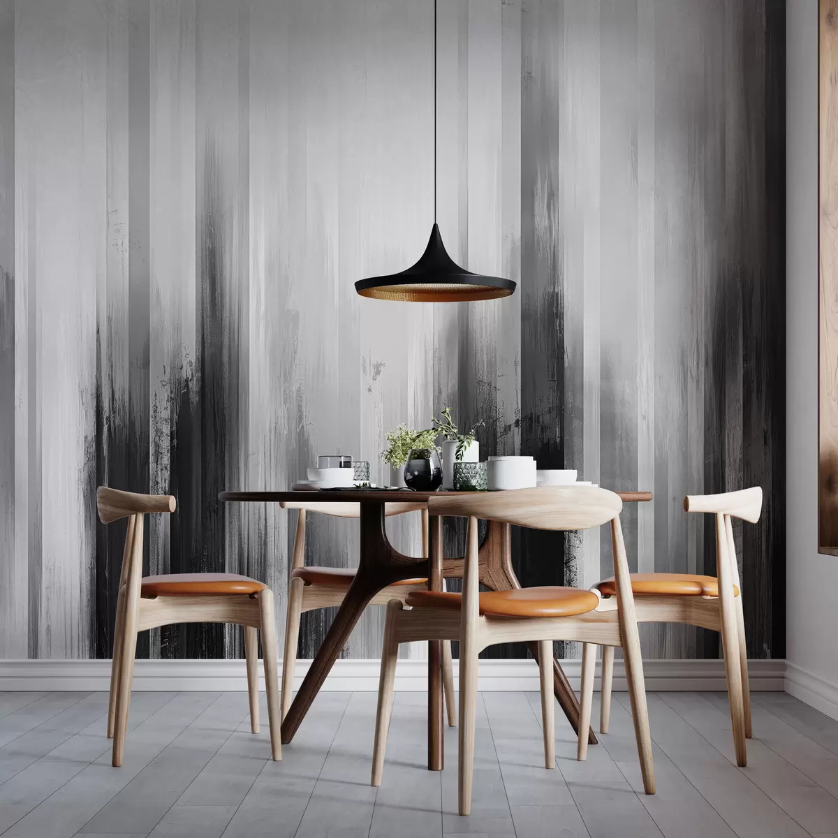 Murales de pared fondo abstracto con rayas verticales en colores blanco y negro w07945v3 murales de pared fondo abstracto con rayas verticales en colores blanco y negro w07945v3