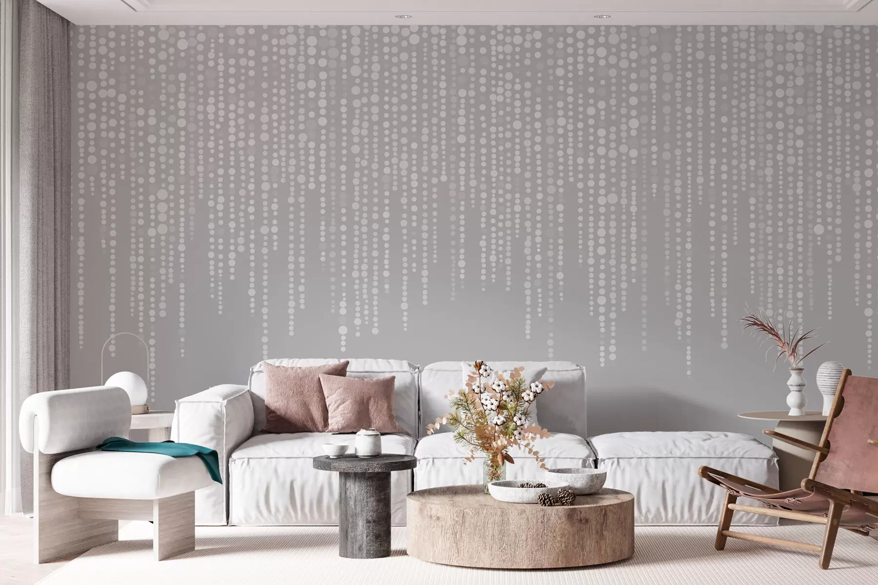murales de pared Cuentas minimalistas con estilo w01505v1