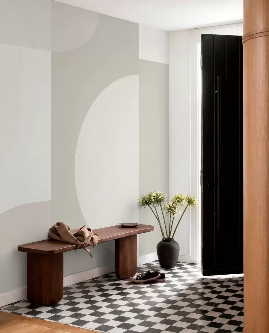 murales de pared Minimalismo de geometría elegante w01500v3