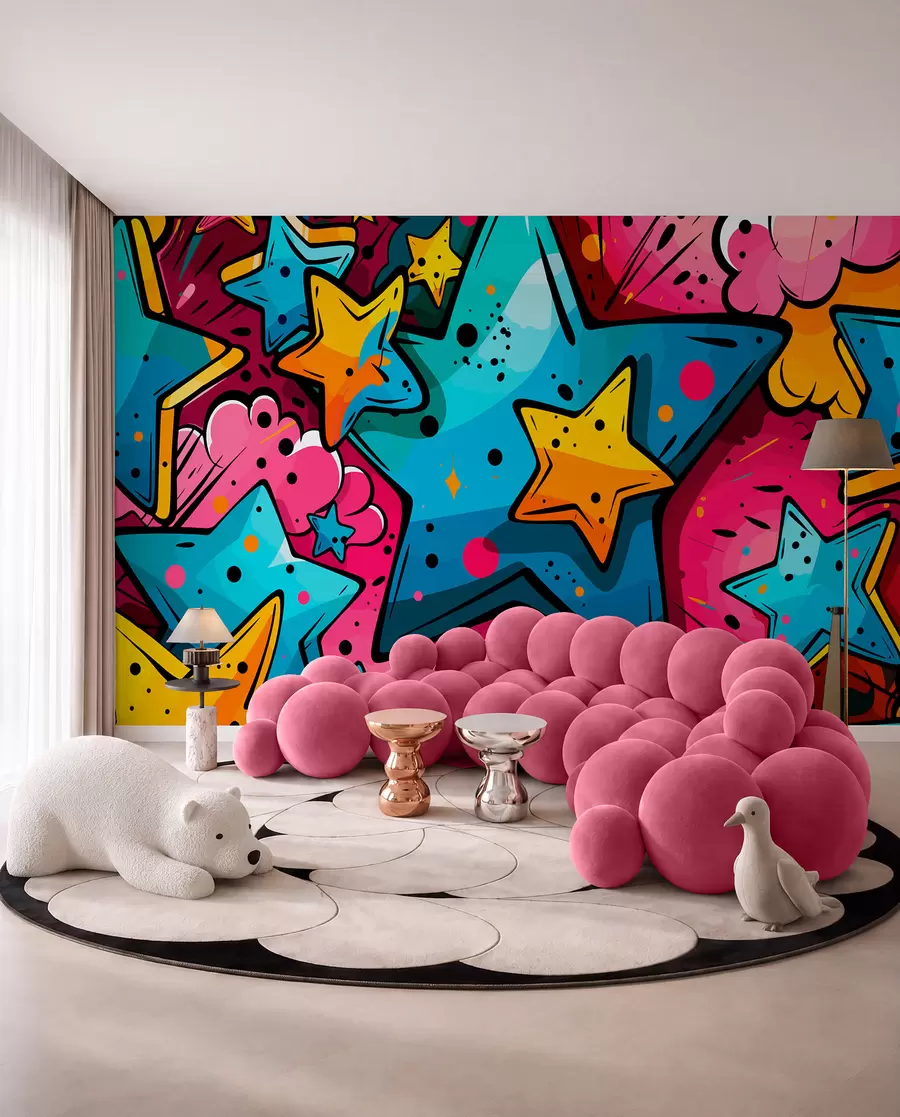 murales de pared Graffiti w01063