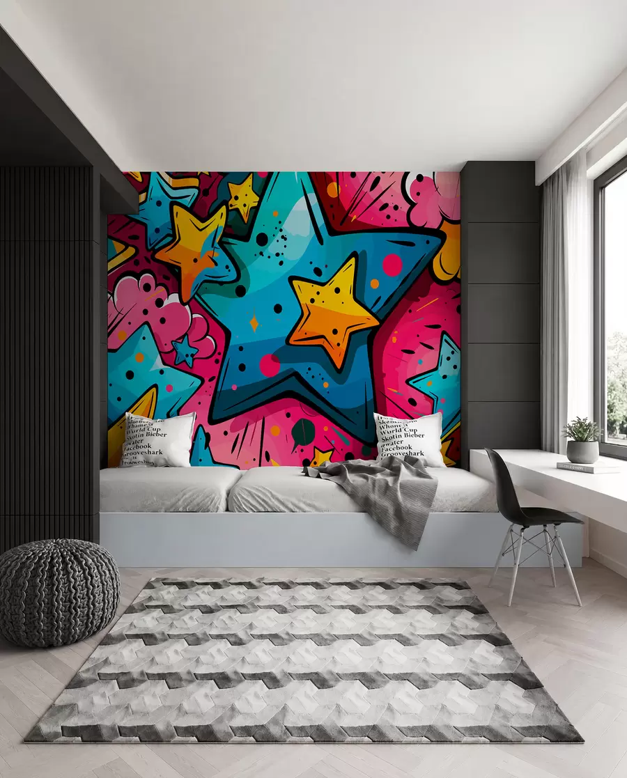 murales de pared Graffiti w01063