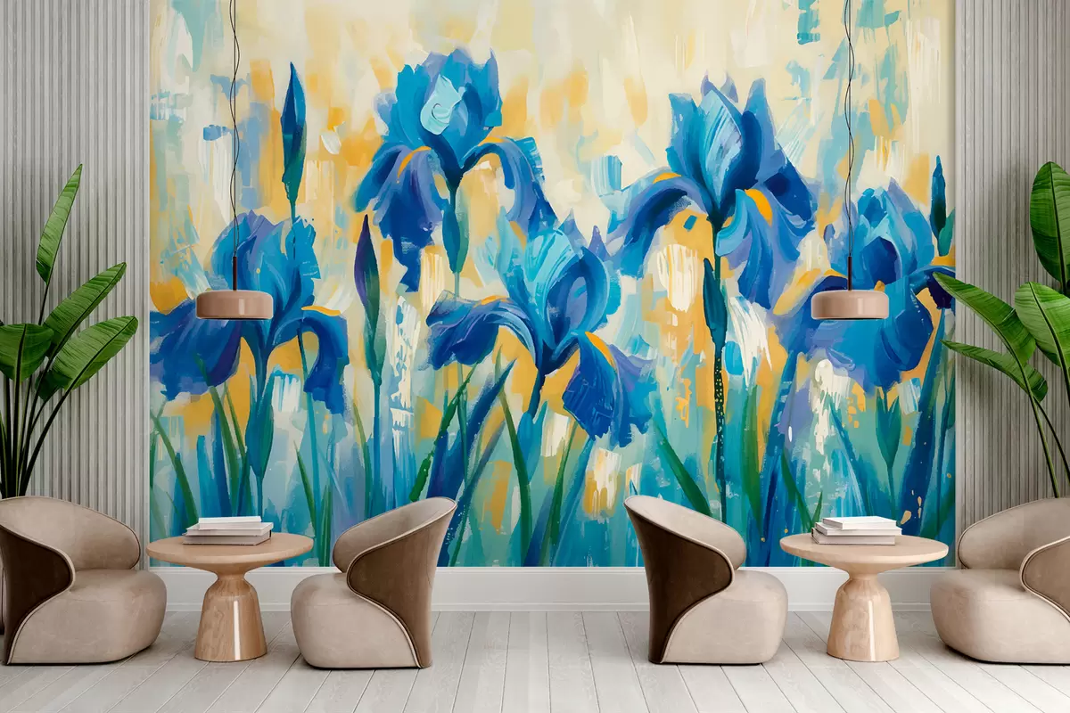 murales de pared Iris w01070