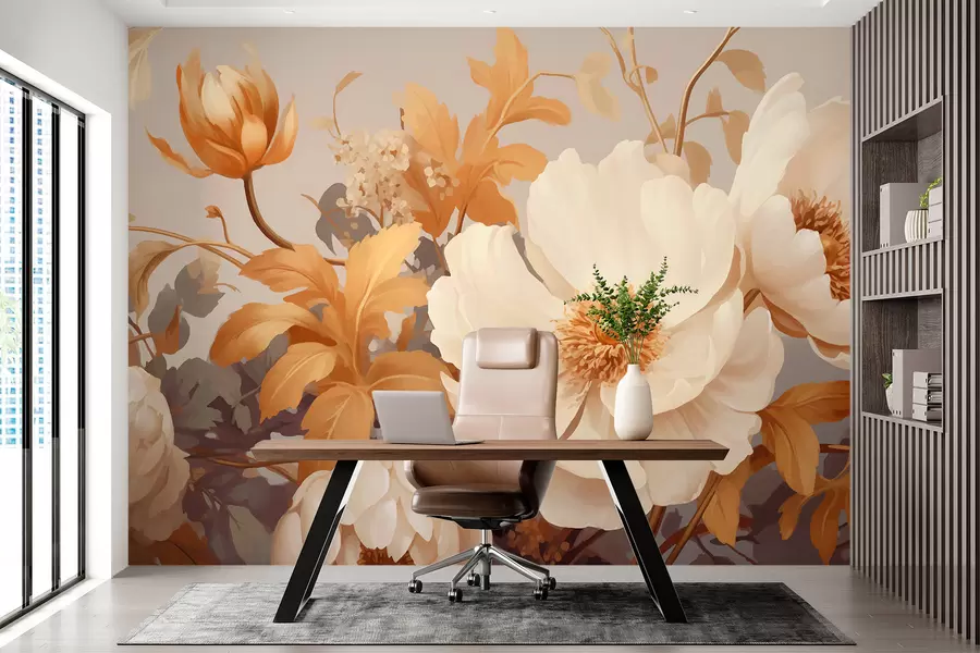 murales de pared Flores w01116
