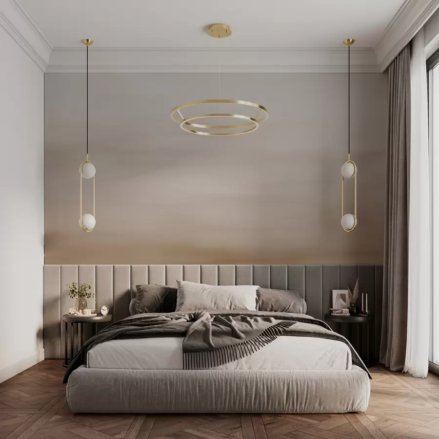 murales de pared Fondo beige ombre w01642v2