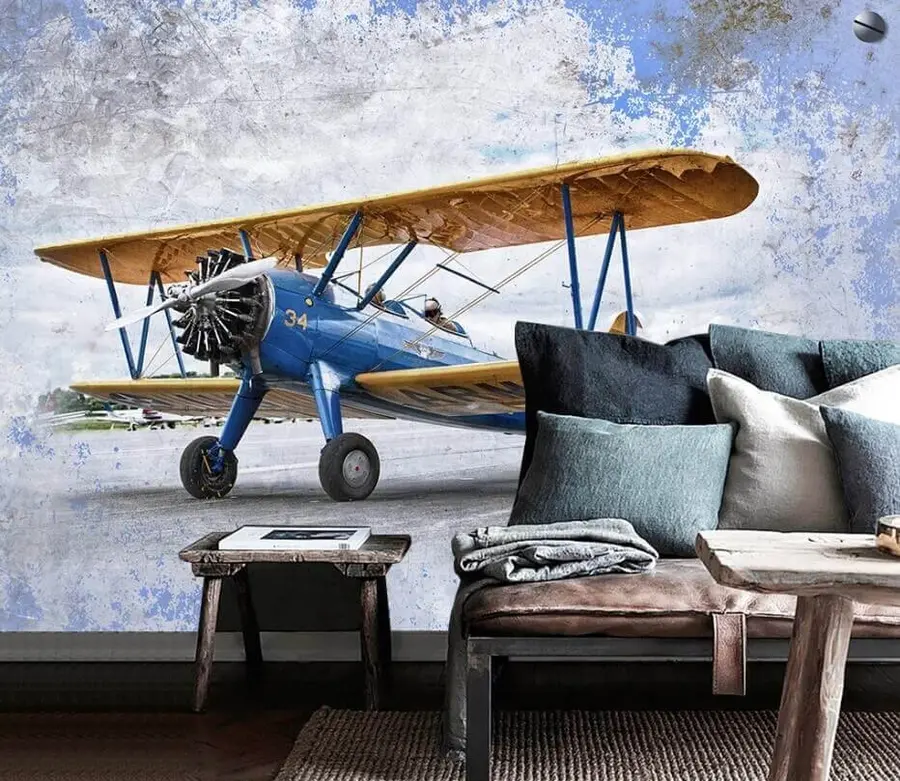 Murales de pared Aviones, ruedas y vehículos u32931 murales de pared Aviones, ruedas y vehículos u32931