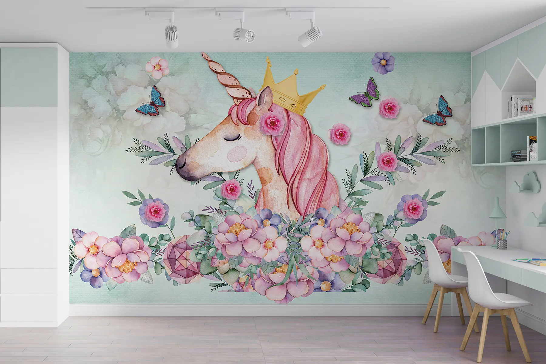 murales de pared Flor, planta y organismo u33736