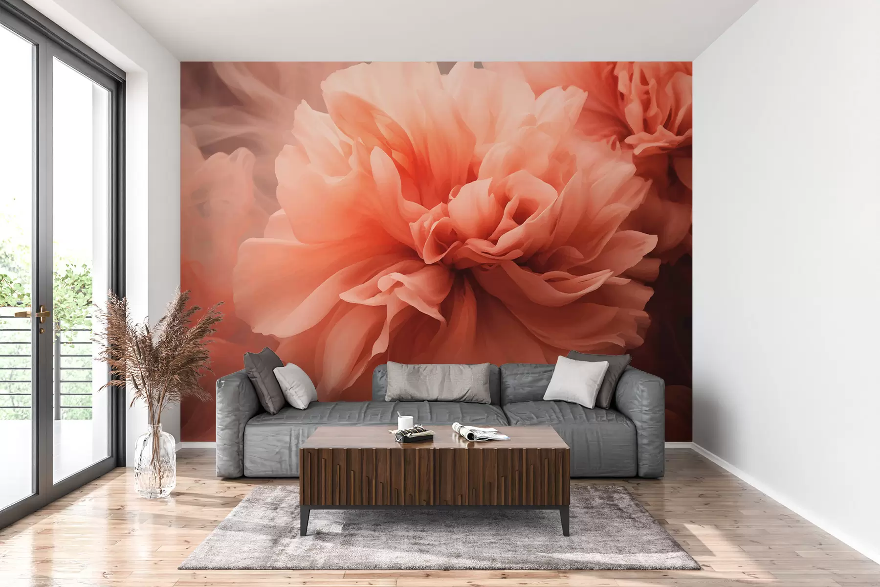 murales de pared Flor grande w01746
