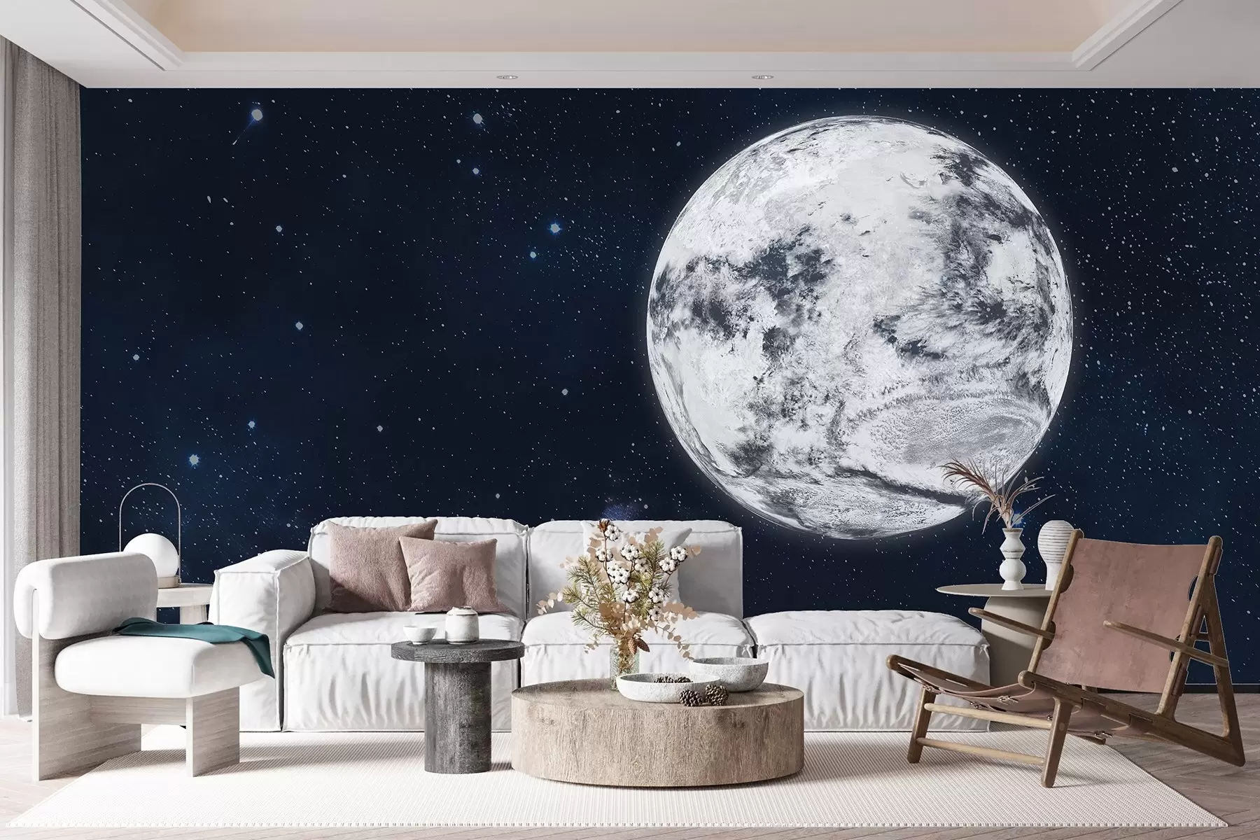 Murales de pared Planeta en el espacio, estrellas, constelaciones, cósmico w01800 murales de pared Planeta en el espacio, estrellas, constelaciones, cósmico w01800