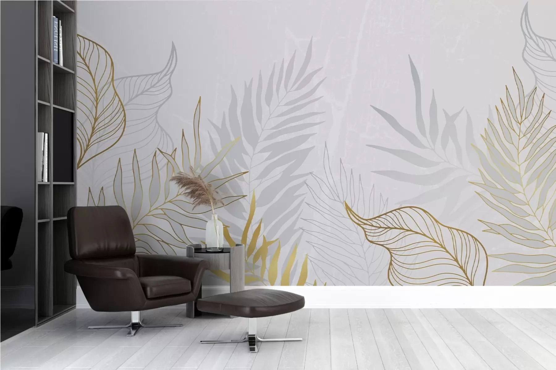 murales de pared Trópicos en colores claros w01997v1