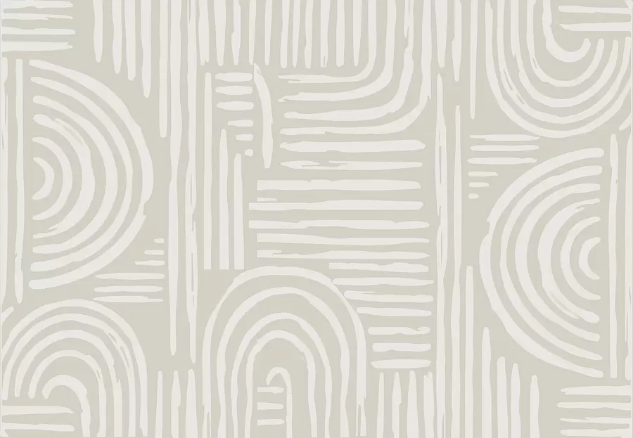 murales de pared Diseño boho en colores suaves w01919