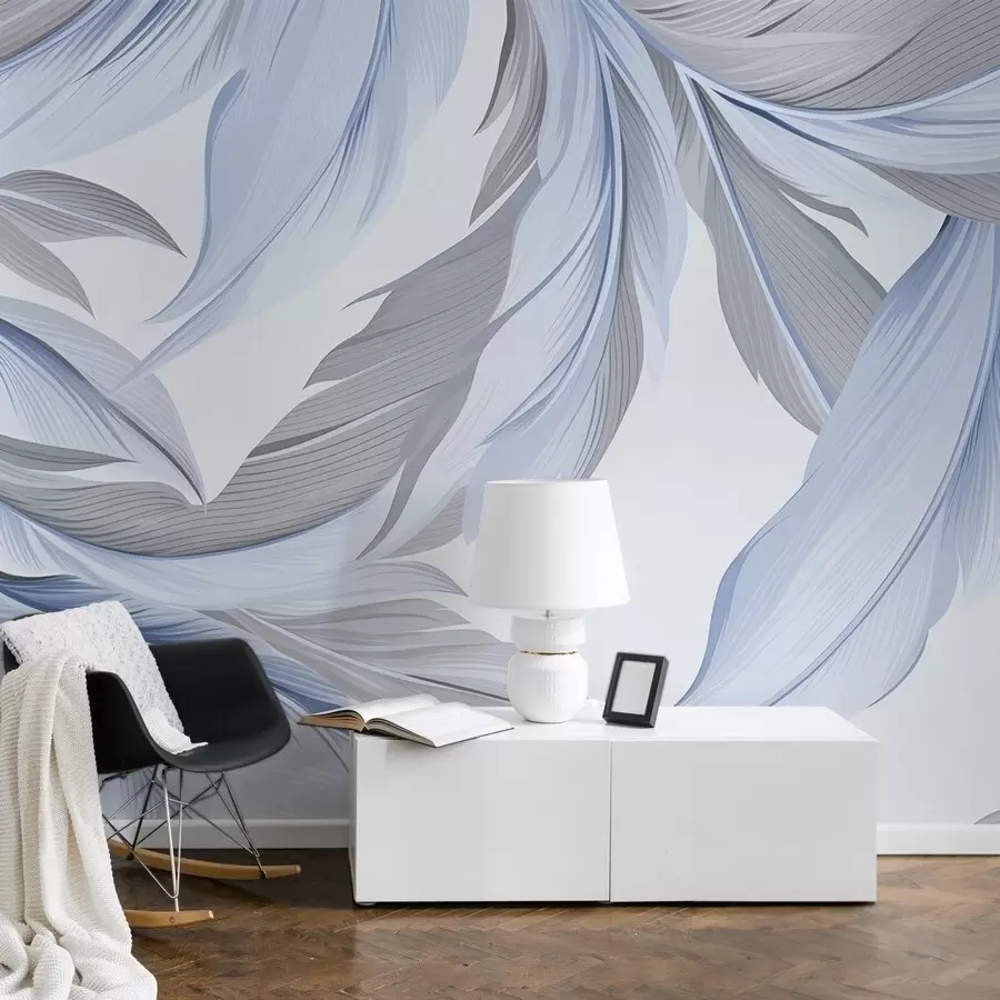 Murales de pared Hojas grandes w08398v1 murales de pared Hojas grandes w08398v1