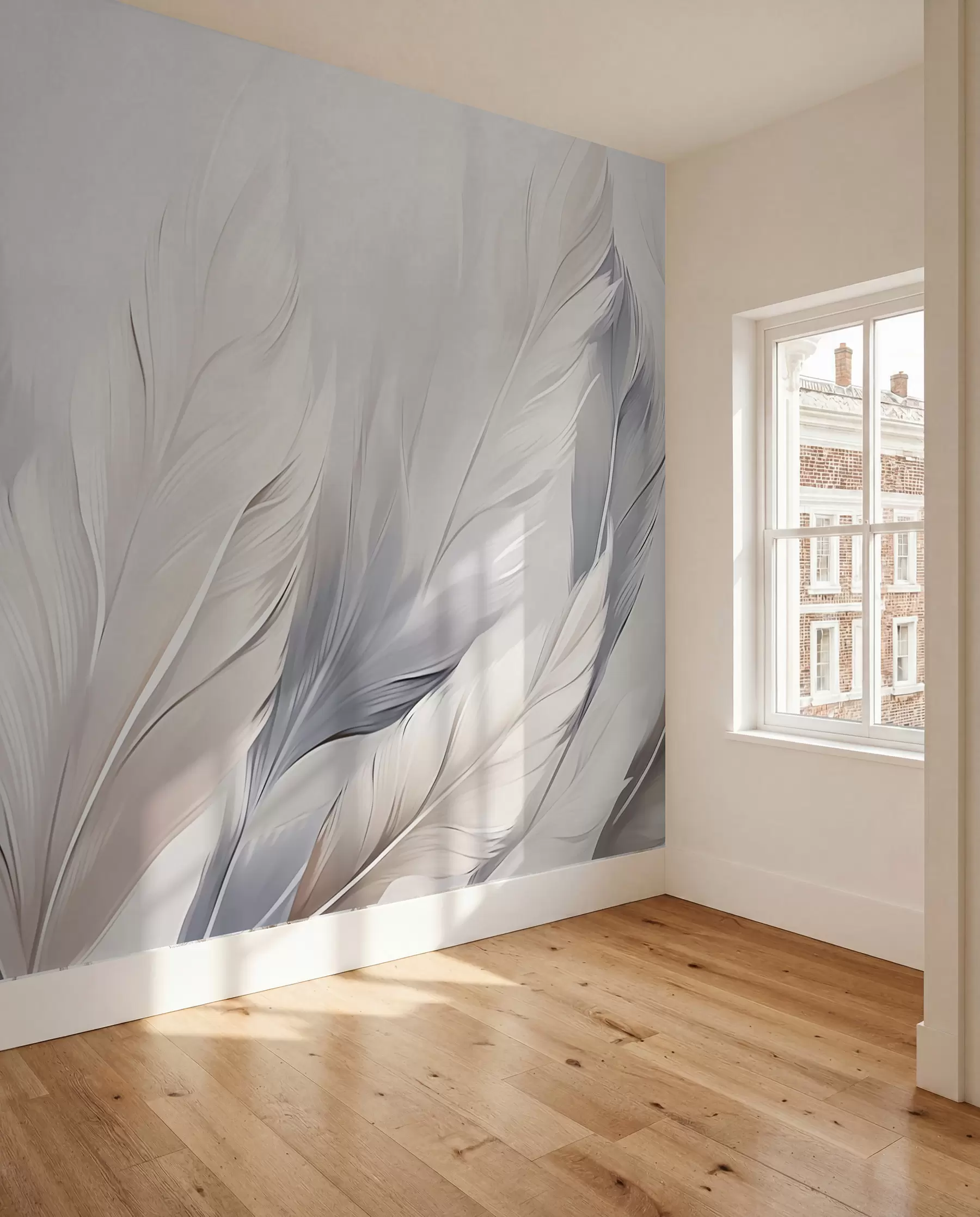 murales de pared Plumas ligeras w02213