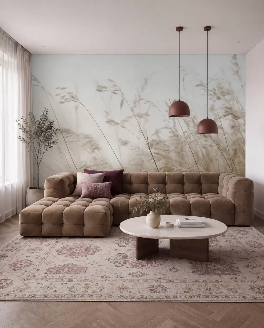 murales de pared Hierbas al alba w02250