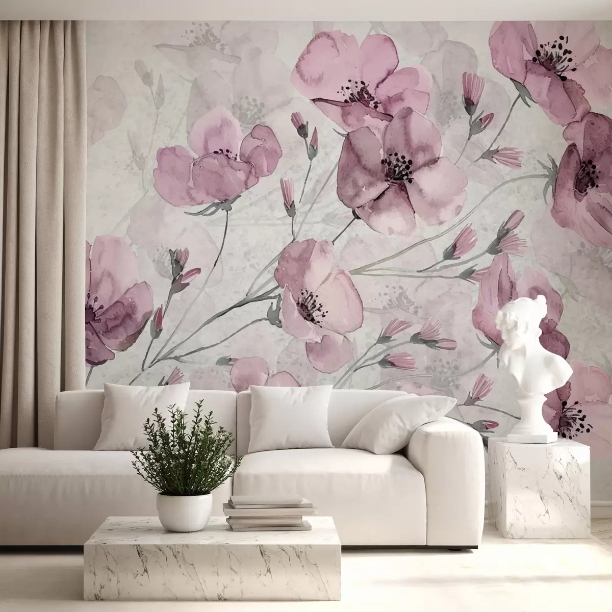 Murales de pared Arreglo de flores rosas w02393 murales de pared Arreglo de flores rosas w02393