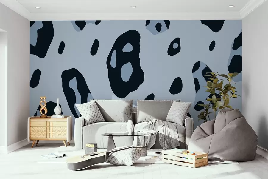 Murales de pared Abstracción de manchas de leopardo w02308v1 murales de pared Abstracción de manchas de leopardo w02308v1