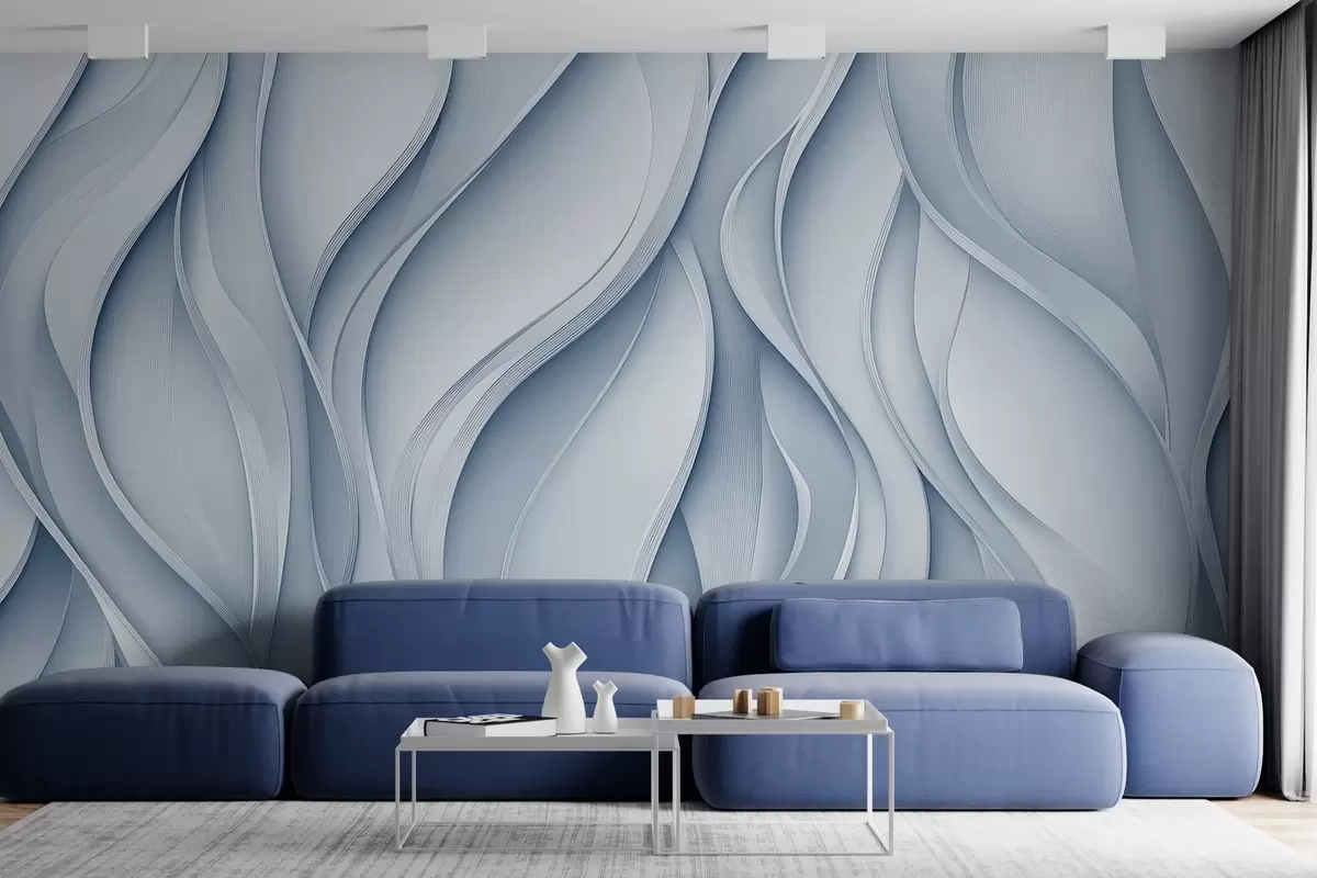 murales de pared Ondas voluminosas w02509