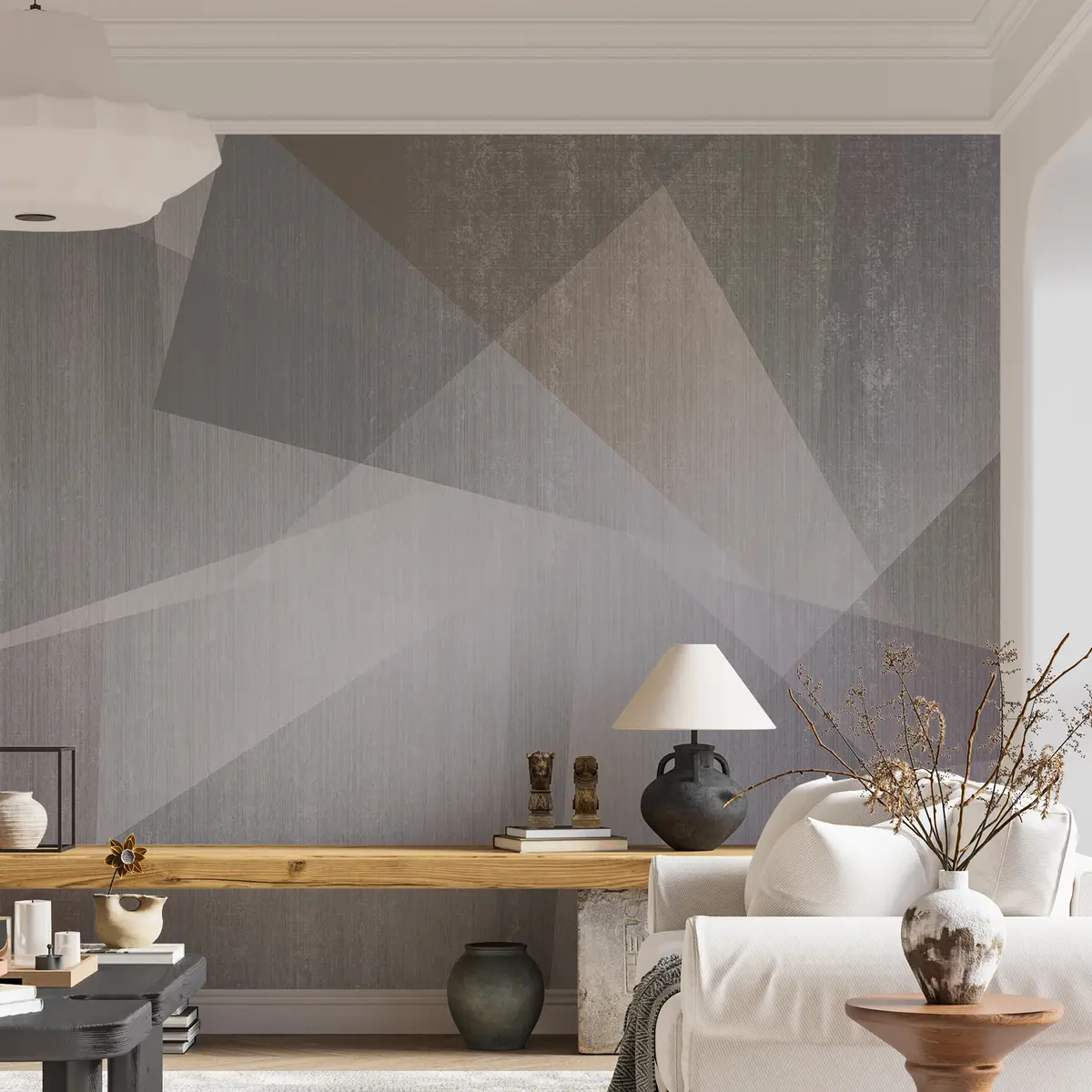 Murales de pared Rectángulo, gris e art u45929 murales de pared Rectángulo, gris e art u45929