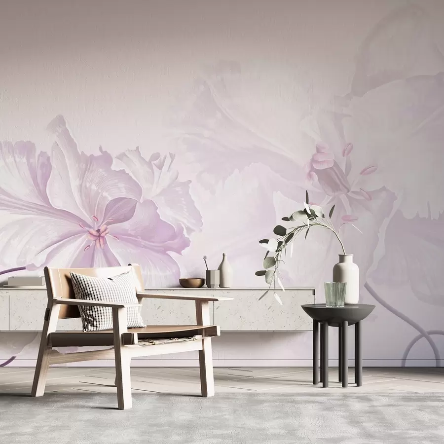 Murales de pared grandes flores rosas w02566 murales de pared grandes flores rosas w02566