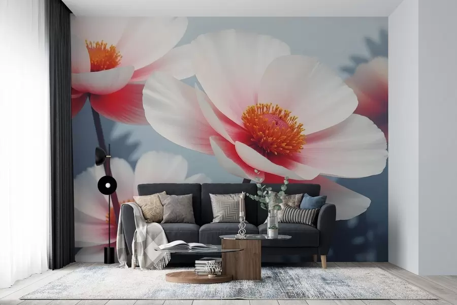 Murales de pared Flores coloridas w02612 murales de pared Flores coloridas w02612