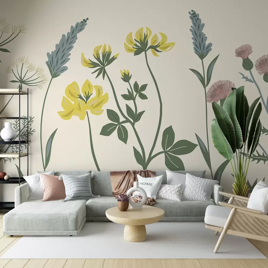 Murales de pared Motivo floral w02654 murales de pared Motivo floral w02654