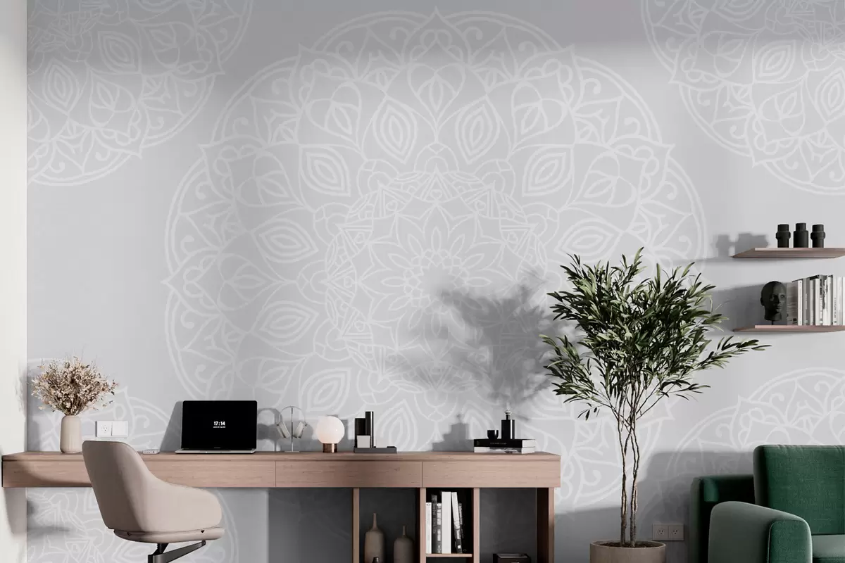 Murales de pared Elegante geometría mandala w02832 murales de pared Elegante geometría mandala w02832