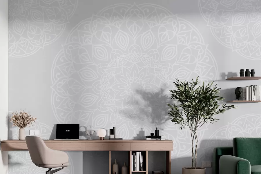 Murales de pared Elegante geometría mandala w02832 murales de pared Elegante geometría mandala w02832